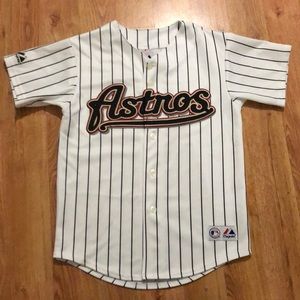 Vintage Houston MLB Astros Jersey Fits Size Small
